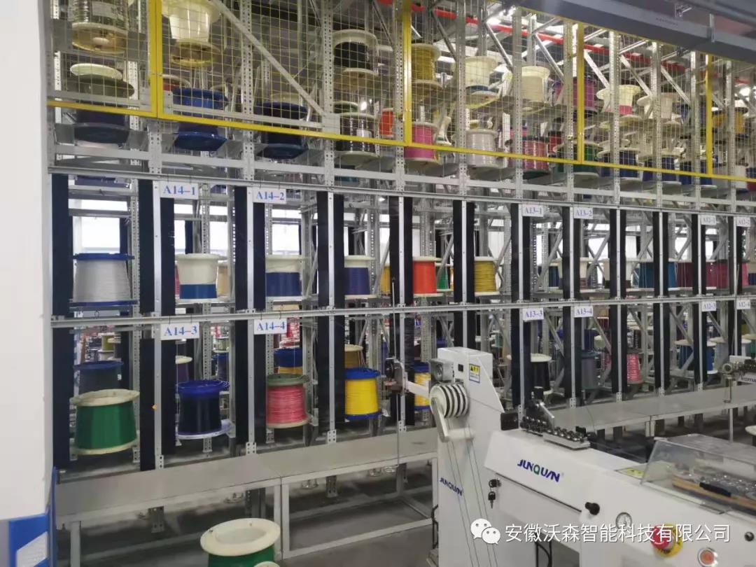 汽車線束自動(dòng)化柔性立體庫產(chǎn)線案例